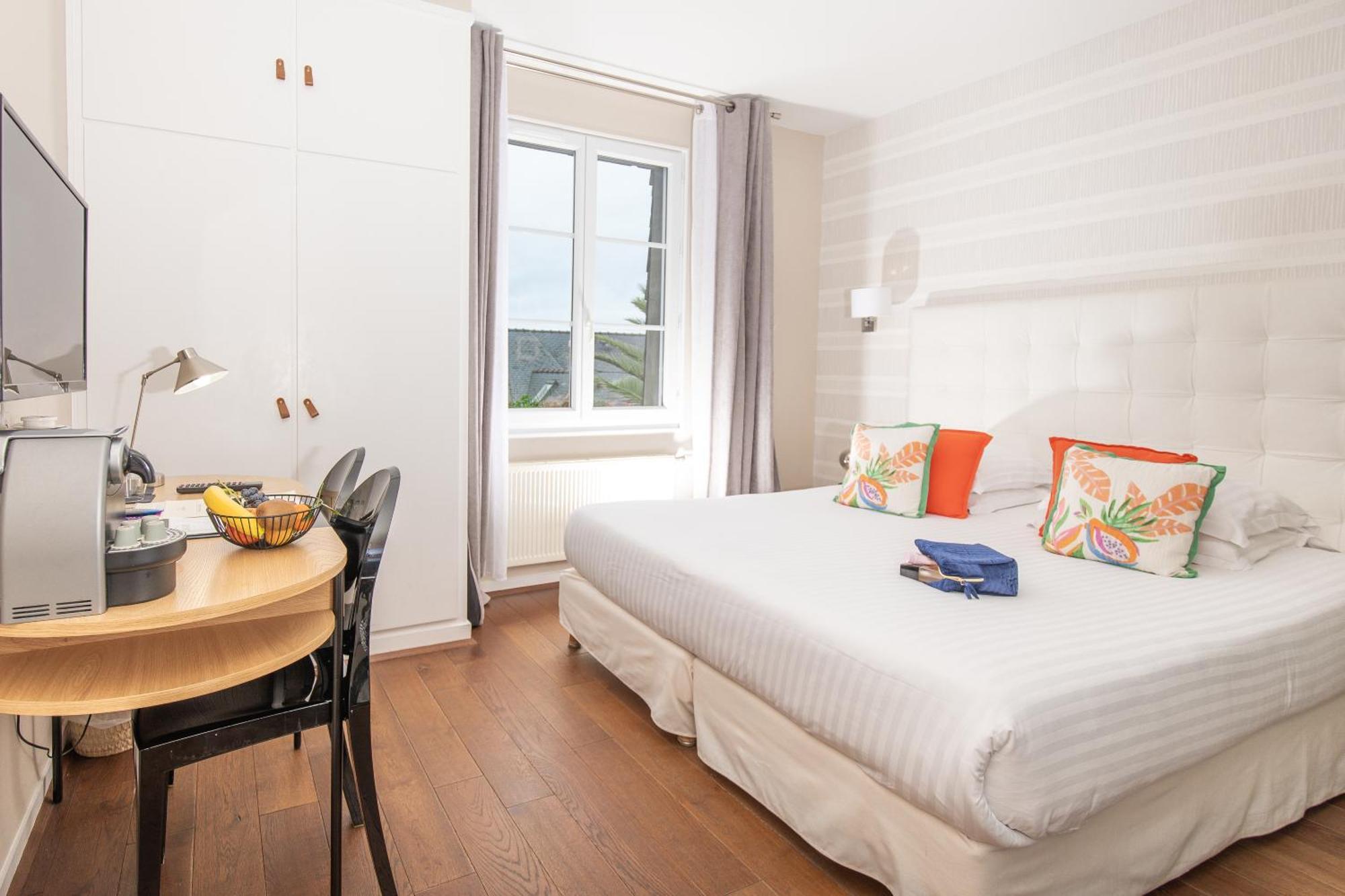 Hotel La Baie Des Anges Spa Marin Landéda Buitenkant foto